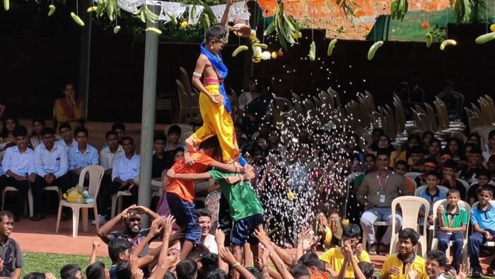 यशवंतराव भोसले सैनिक स्कूलमध्ये गोकुळाष्टमी उत्साहात