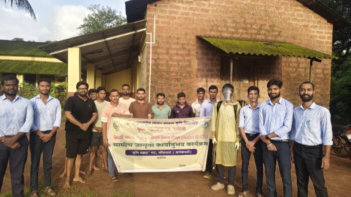 लोरे नं. २ येथे कृषी सम्राट गटाकडून कीटकनाशके व बुरशीनाशकांच्या&hellip;