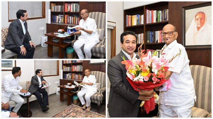 मंत्री नितेश राणे यांनी घेतली जेष्ठ नेते शरद पवारांची ‘सिल्वर&hellip;