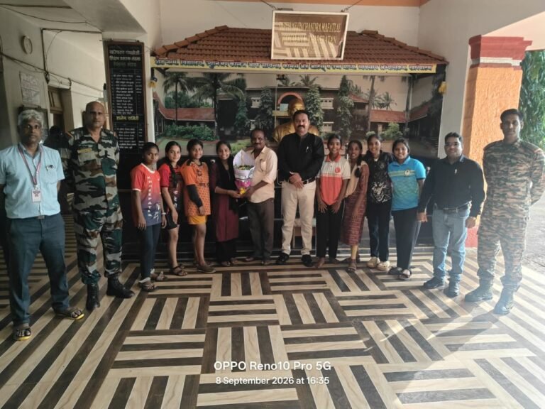 तालुकास्तरीय कबड्डी स्पर्धेत खारेपाटण हायस्कूलच्या विद्यार्थिनींनी मारली बाजी!