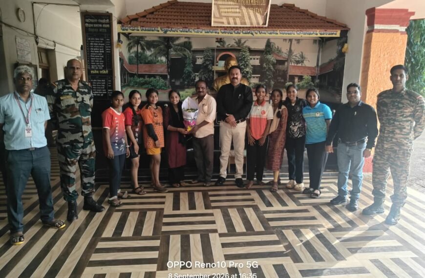 तालुकास्तरीय कबड्डी स्पर्धेत खारेपाटण हायस्कूलच्या विद्यार्थिनींनी मारली बाजी!