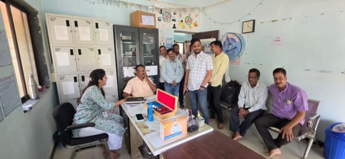 आचिर्णेत आरोग्य तपासणी शिबिरात ११२ जणांची तपासणी