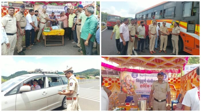 गणेश चतुर्थी सणाच्या पार्श्वभूमीवर मुंबई – गोवा राष्ट्रीय महामार्गावर खारेपाटण&hellip;