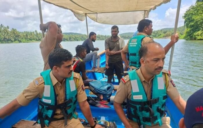 आंबेरी कर्ली खाडीत होडी उलटून दुर्घटना