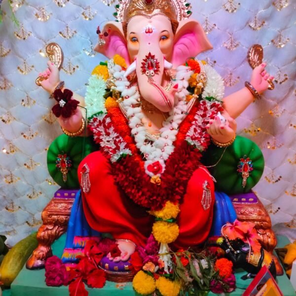 चिंदर सडेवाडीतील गोसावी-देवकोडकर वाडीचा सलग दुसऱ्या वर्षी १००% पर्यावरणपूरक गणेशोत्सव!