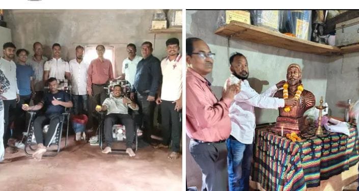गणेशोत्सवात एकत्र येत कोकिसरे बांधवाडीच्या तरुणांचे रक्तदान