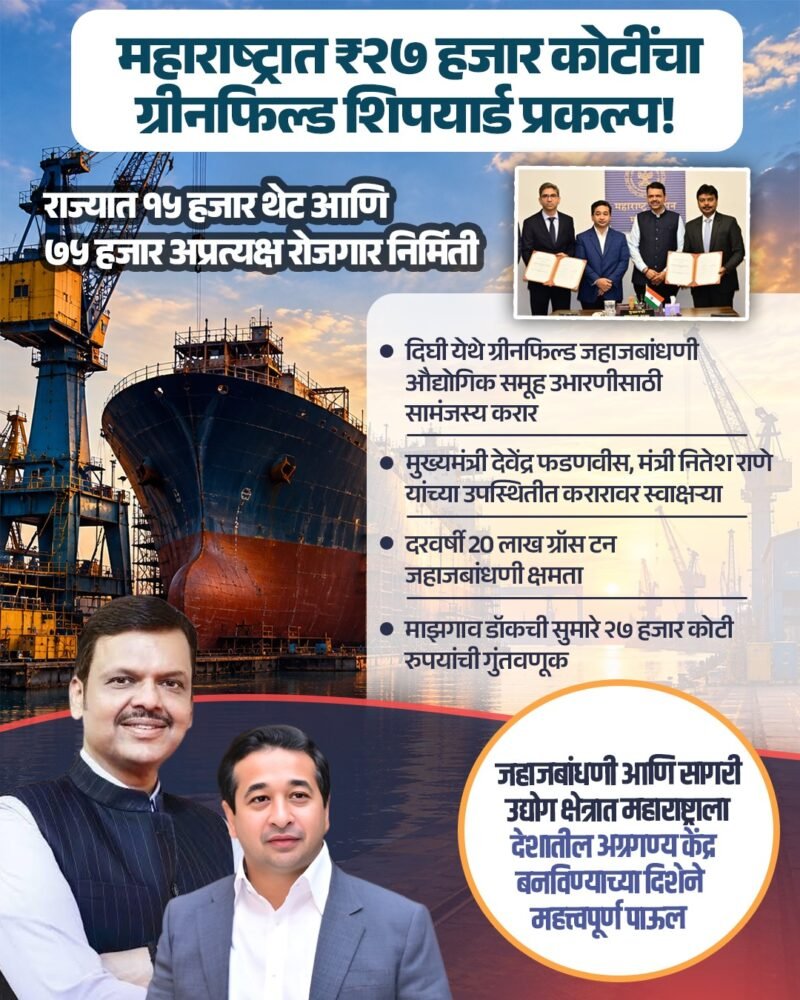 कोकणच्या किनाऱ्यावर औद्योगिक क्रांतीची नांदी!