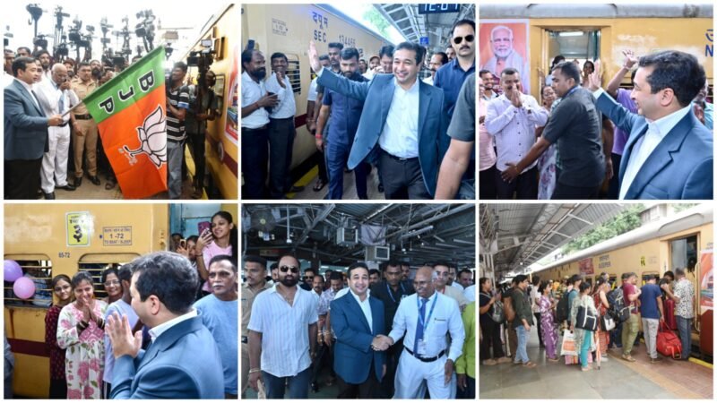 मंत्री नितेश राणे यांच्या माध्यमातून सोडलेली पहिली मोदी एक्सप्रेस सिंधुदुर्गाच्या&hellip;