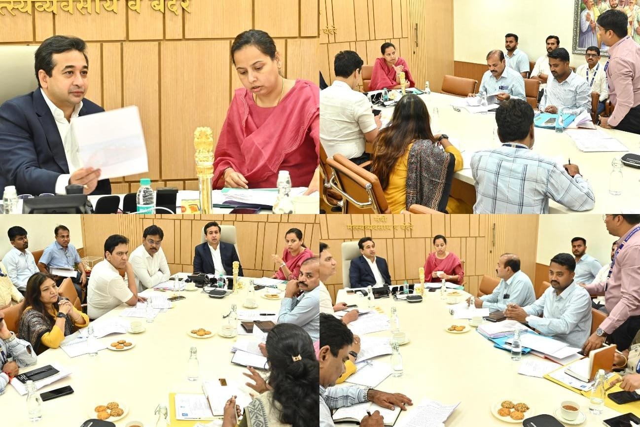 आरावी समुद्रकिनाऱ्याच्या सुशोभीकरणाला गती देण्याचे मंत्री नितेश राणे यांचे निर्देश