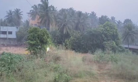 कणकवलीत परतीच्या पावसाची जोरदार हजेरी; उकाड्यापासून नागरिकांना दिलासा