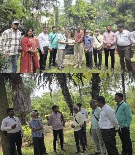 शिवाजी युनिव्हर्सिटीतील बायोडायव्हर्सिटी पार्क ला सिंधुदुर्गातील तज्ञ शिष्टमंडळाची भेट
