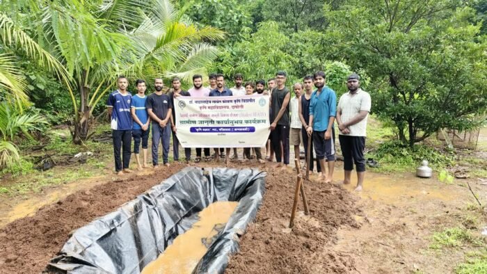 लोरे नं. २ येथे कृषी सम्राट गटाकडून कोकण जलकुंड निर्मितीचे&hellip;
