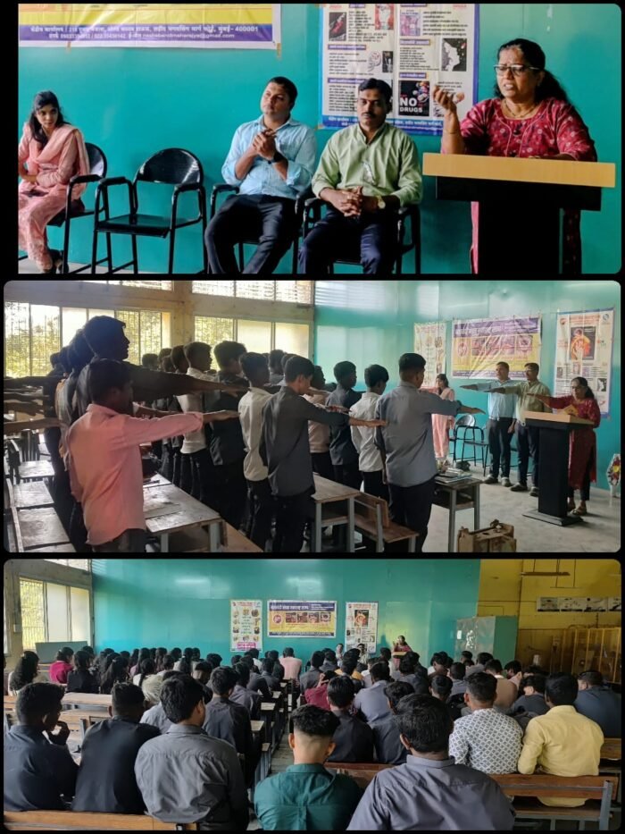 आय.टी.आय. फोंडाघाट येथे ‘सेवा संकल्प’ अभियानांतर्गत तसेच व्यसनमुक्ती सप्ताह निमित्ताने’नशा&hellip;