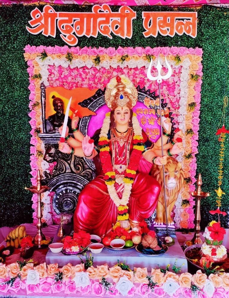 नवीन कुर्ली येथे नवरात्रोत्सवानिमित्त नवदुर्गा युवा मंडळाकडून विविध कार्यक्रम