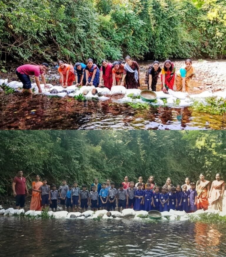शालेय शिक्षणाबरोबरच विद्यार्थ्यांना समाजभानाच्या जाणिवेचा संस्कार ! पालक- नागरिकांकडून कौतुक !