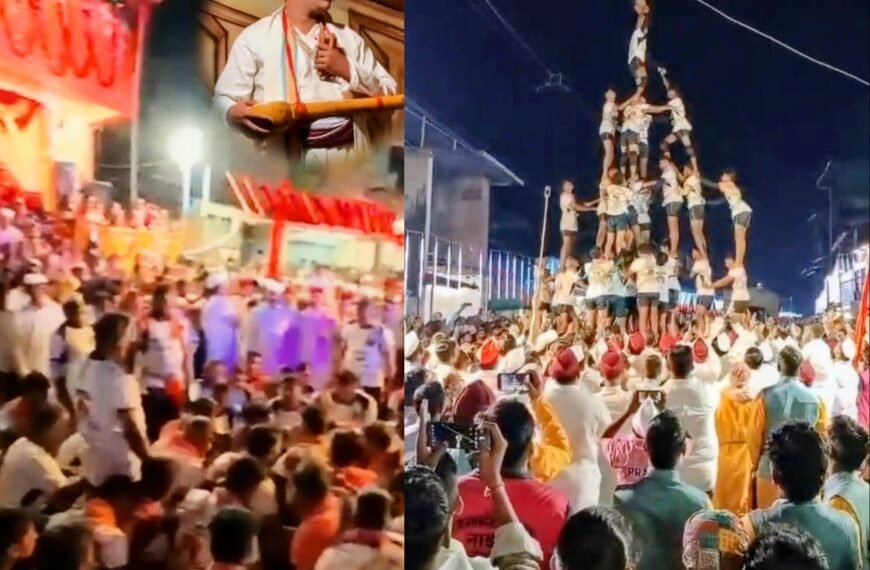 फोंडाघाट राधाकृष्ण मंदिरातील अखंड हरिनाम सप्ताहाची शेवटची रात्र मंतरलेली !