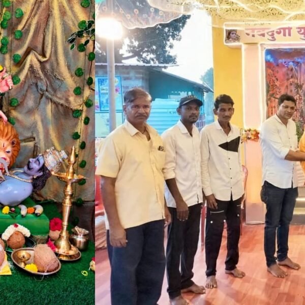 नवदुर्गा युवा मंडळ, नवीन कुर्ली वसाहत, फोंडाघाट कडून झालेला सन्मान सदैव प्रेरणादायी : कुमार नाडकर्णी.