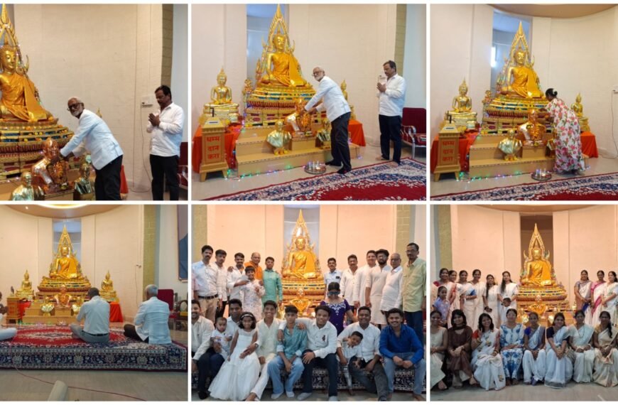 मुंबई नाहूर येथील बुद्धगया विहार येथे धम्मचक्र प्रवर्तन दीन उस्ताहात साजरा