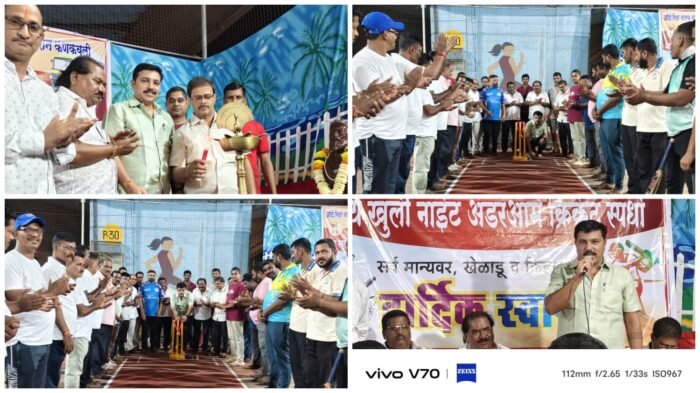 कणकवली रिक्षा चालक-मालक संघटना आयोजित ‘टर्फ क्रिकेट स्पर्धे’चा उपसभापती सोनू&hellip;