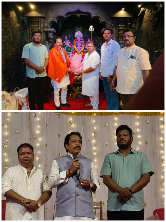 शिरवलमध्ये संदीप चौकेकर मित्रमंडळाच्या नवदुर्गा मातेचे नगराध्यक्ष संदेश पारकर यांनी&hellip;