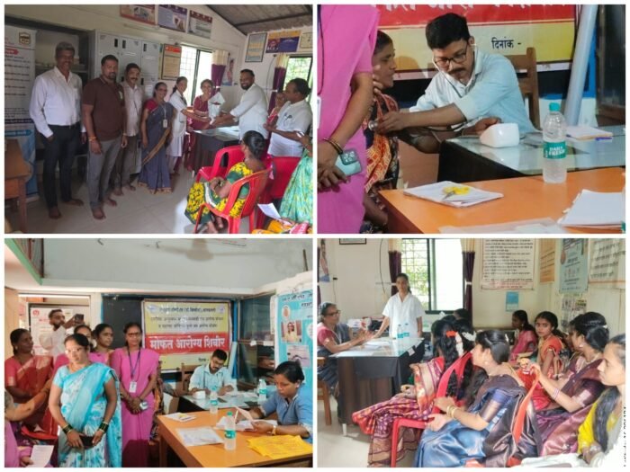 लोरे येथे ‘माझं गाव – आरोग्यसंपन्न गाव’ उपक्रमांतर्गत आरोग्य तपासणी&hellip;