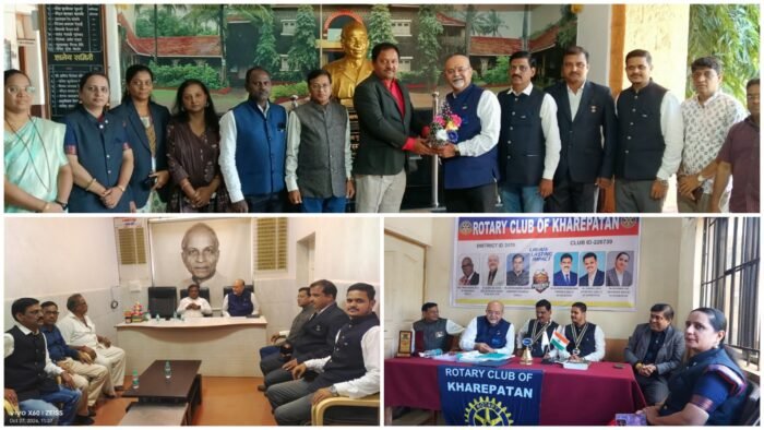 खारेपाटण रोटरी क्लब ला डॉ.लेणी डि कॉस्टा यांची सदिच्छा भेट